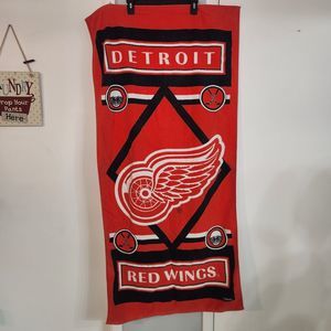 NHL DETROIT RED WINGS 30 X 60 INCHES BEACH TOWEL